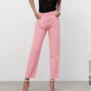 ZARA PINK JEANS